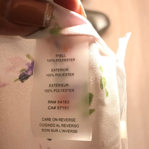 KARL LAGERFELD Blouse Size S NWOT - Picture 3 of 3